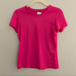 Nike Dri Fit Shirt Pink Medium
